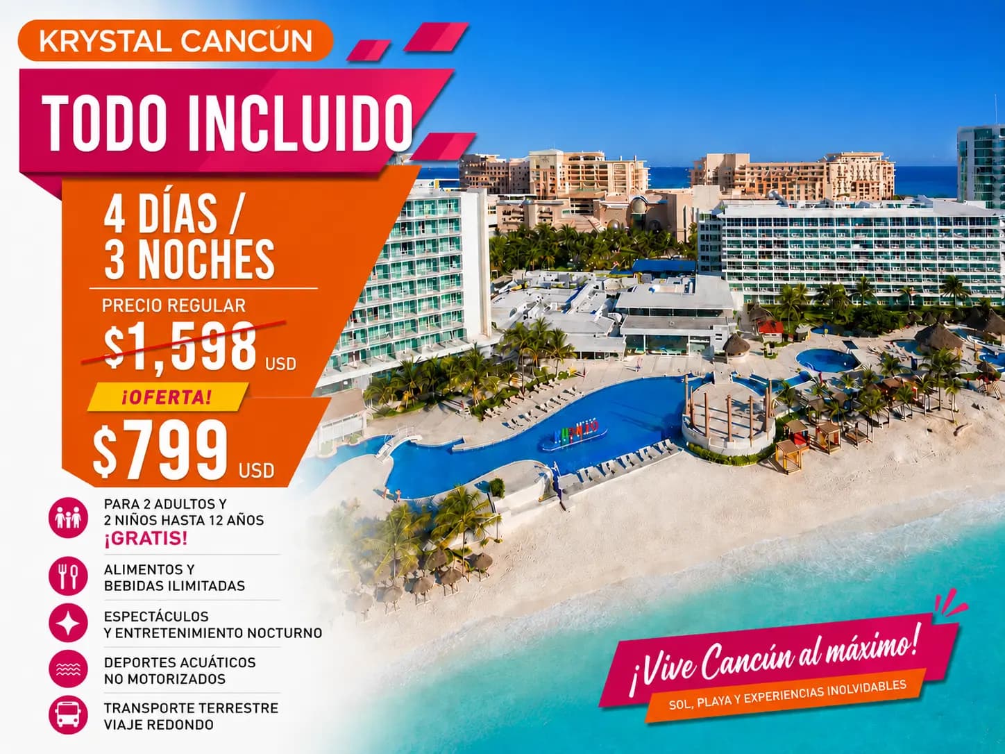 Promoción Share to Travel 3 noches