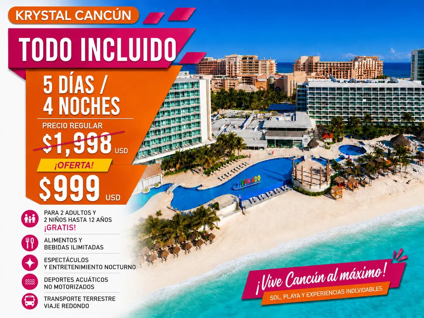 Promoción Share to Travel 4 noches