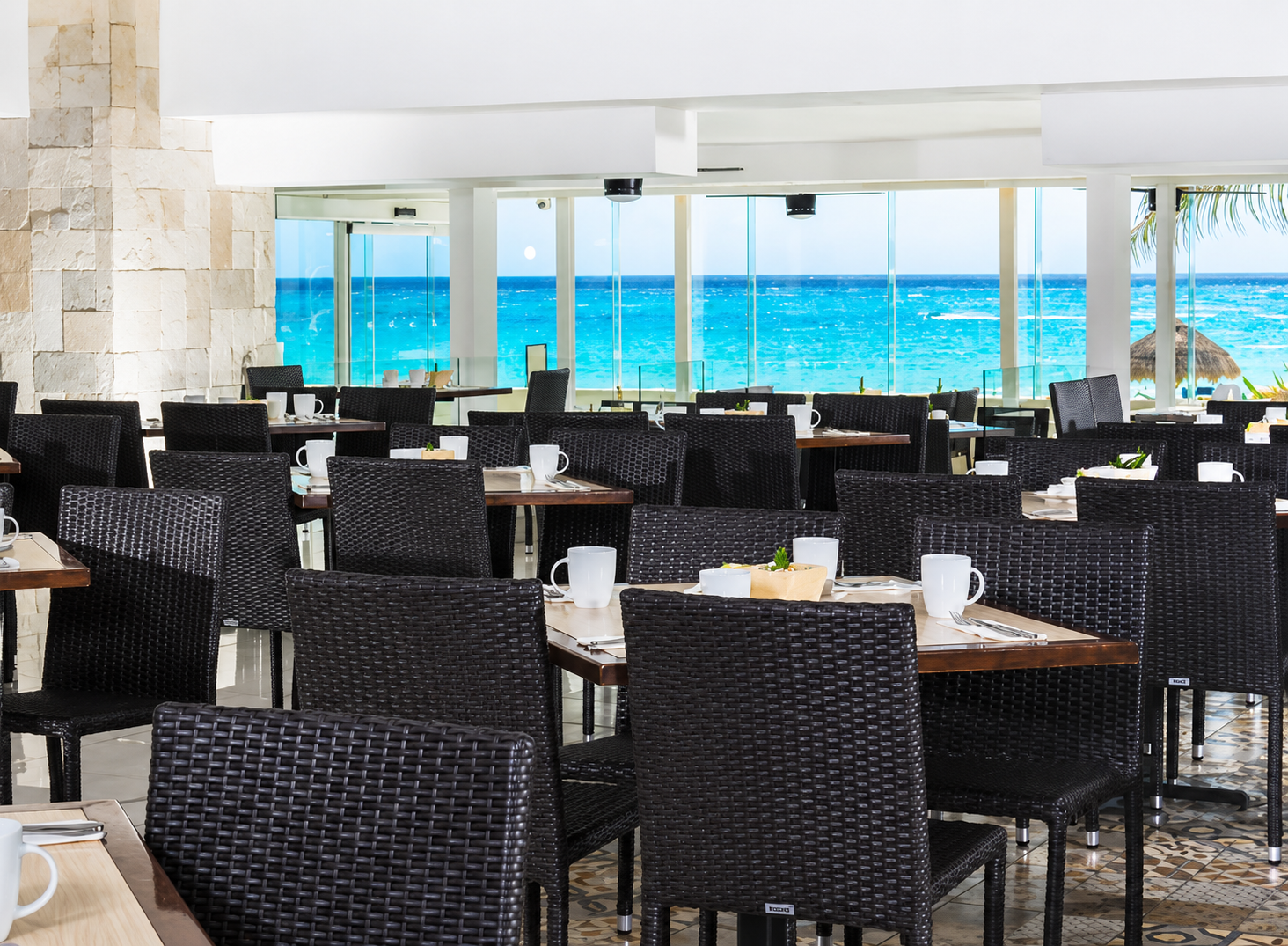 Restaurante Aquamarina, Krystal Cancún